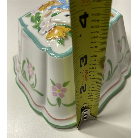 Vintage Franklin Mint Le Cordon Bleu Lamb Jello Mold Glazed Ceramic - Picture 9 of 10